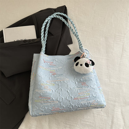 Quilted Decorative Shoulder Bag Acalora