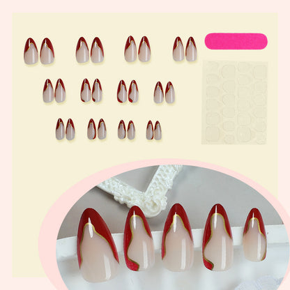 Artisan Decorative Press-On Nail Set Acalora