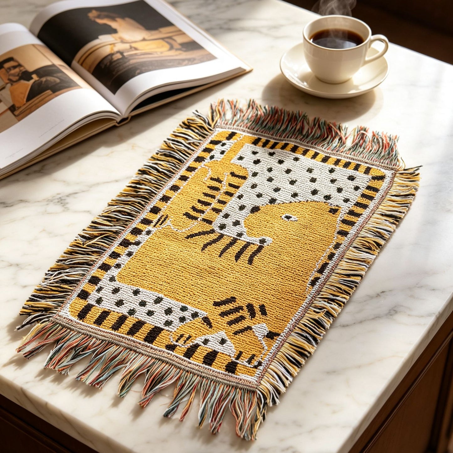 Floral Patterned Table Runner