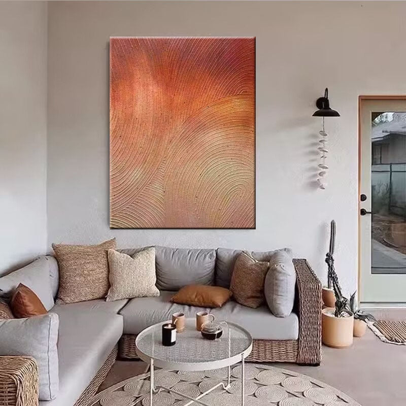 Minimalist Textured Abstract Wall Art