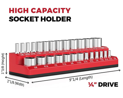 Heavy-Duty Magnetic Socket Organizer Bowlift