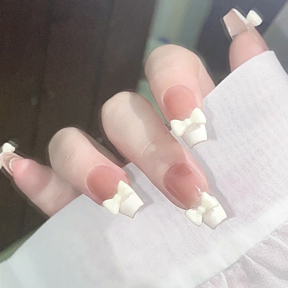 Decorative Floral Press-On Nail Art Set Acalora