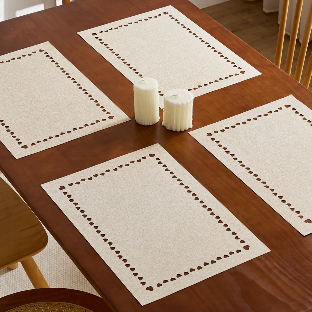 Decorative Laser-Cut Table Placemats