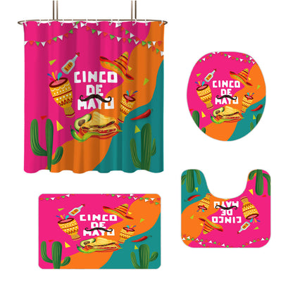 Cinco de Mayo-Themed Complete Bathroom Set