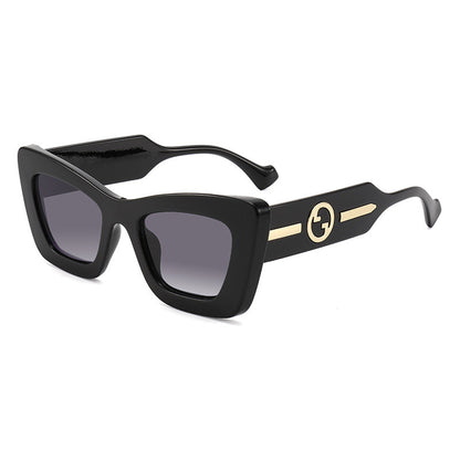 Women's designer sunglasses with distinctive geometric frame and high-quality craftsmanship Bowlift