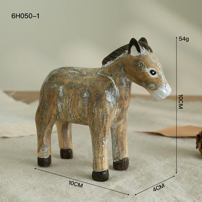 Decorative Horse Statue Accent
