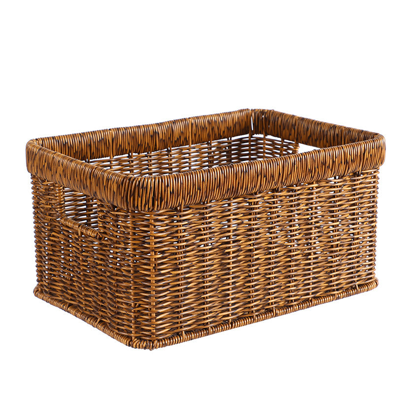 Handwoven Rustic Storage Basket Acalora