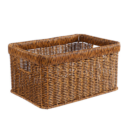 Handwoven Rustic Storage Basket Acalora