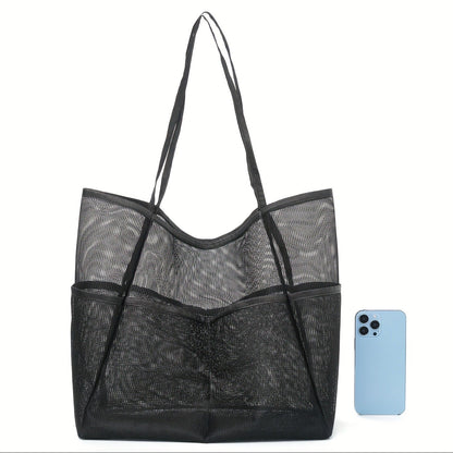 Stylish Net Beach Bag Skanto