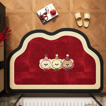 Charming Cat-Themed Door Mat