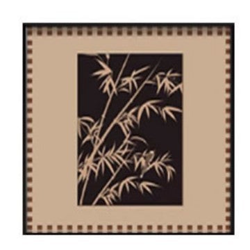 Floral framed artwork
