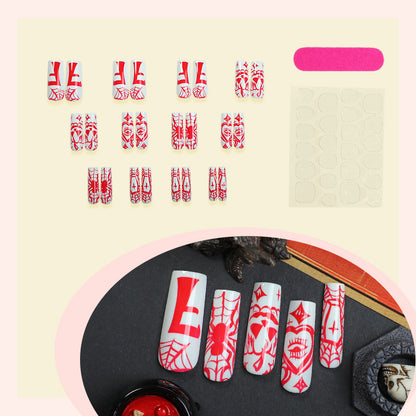 Themed Press-On Nail Art Set Acalora