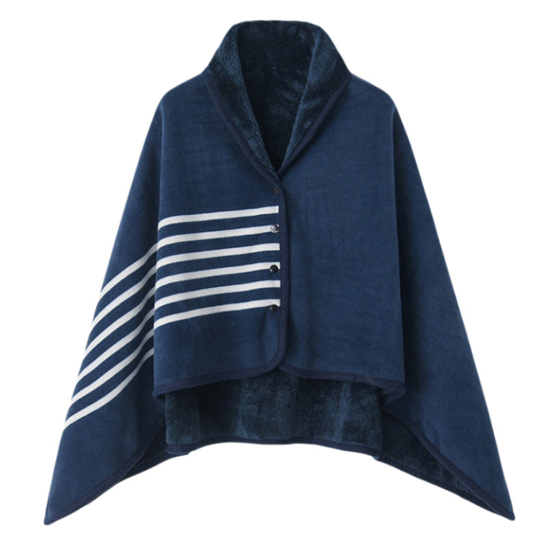 Ladies elegant warmkeeping poncho blanket Bowlift