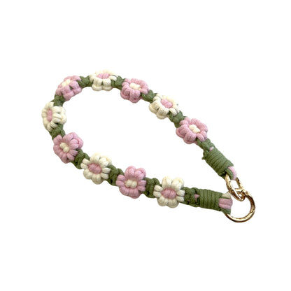Flower Patterned Keychain Holder Acalora