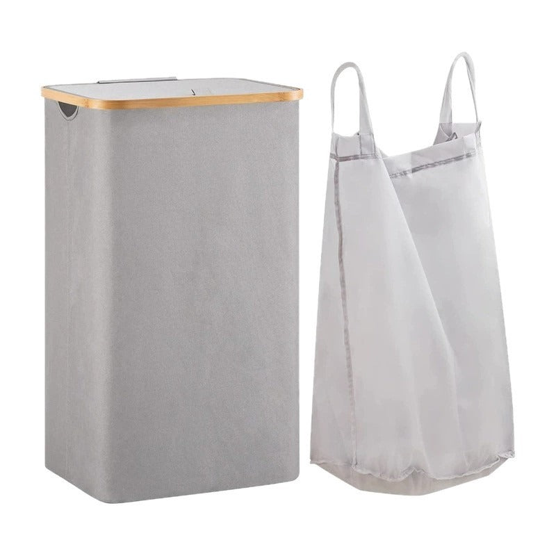 Elegant laundry basket with removable lid Acalora