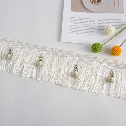 Luxury Fringe Braid with Bead Trim Acalora