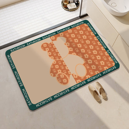 Cute Cartoon Character Bath Mat Acalora