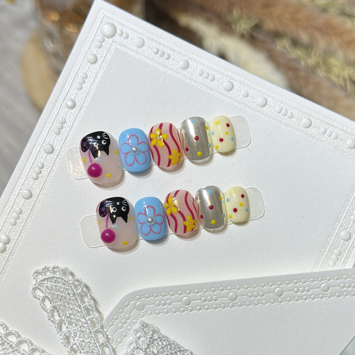 Whimsical Nail Art Set Acalora