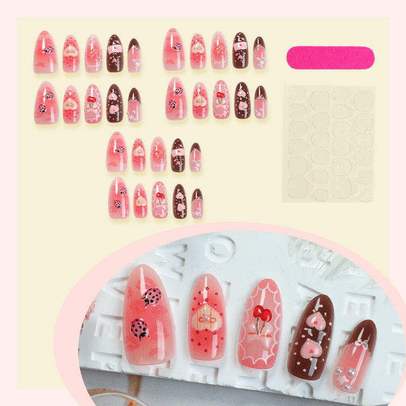 Fantasy-Themed Press-On Nail Art Set Acalora