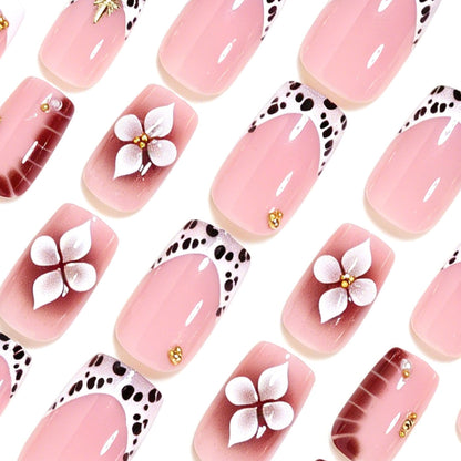Decorative 3D Floral Nail Art Acalora