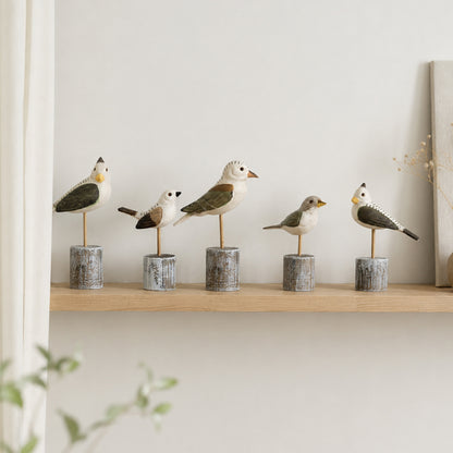 Charming Bird Sculpture Accent