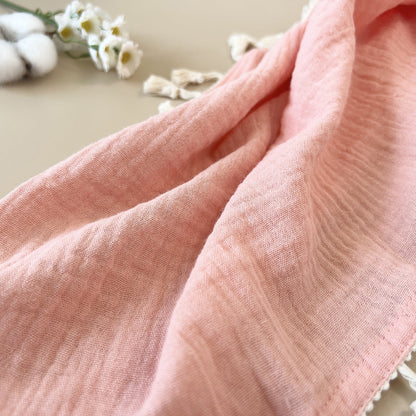 Elegant Cotton Throw Blanket