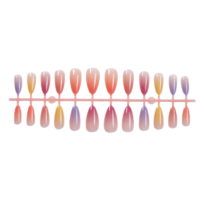 Ombre Nail Art Set with Elegant Gradient Design Acalora
