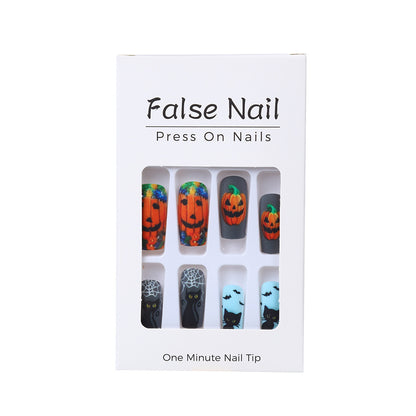 Creative Halloween Design Artificial Nails Acalora