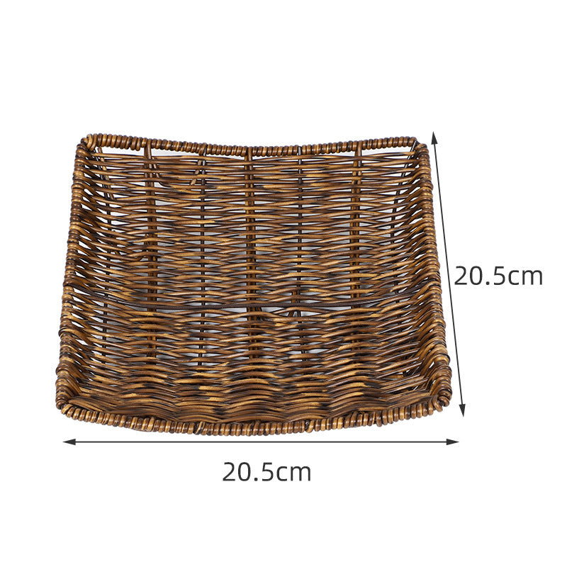 Handcrafted Natural Woven Tray Acalora