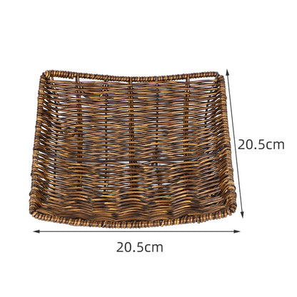 Handcrafted Natural Woven Tray Acalora
