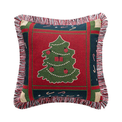 Scenic Nature-Themed Decorative Pillow