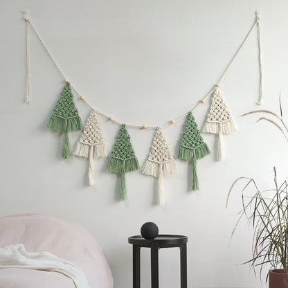 Festive Macrame Garland