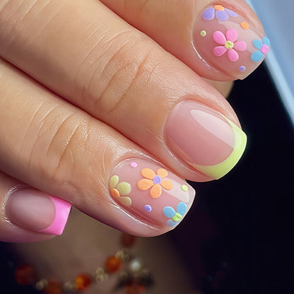 Floral Nail Art Embellishment Kit Acalora