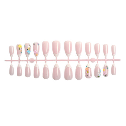 Decorative Floral Press-On Nail Set Acalora 1788495731
