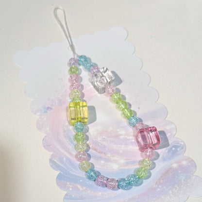 Colorful Beaded Phone Accessory Acalora