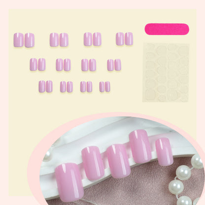 Press-On Nail Set with Smooth Gloss Finish Acalora
