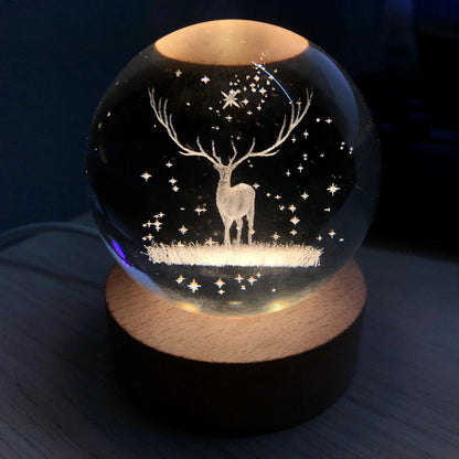 Skanto | Glowing Moon Crystal Ball