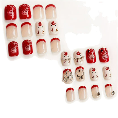 Festive Holiday Themed Nail Art Acalora