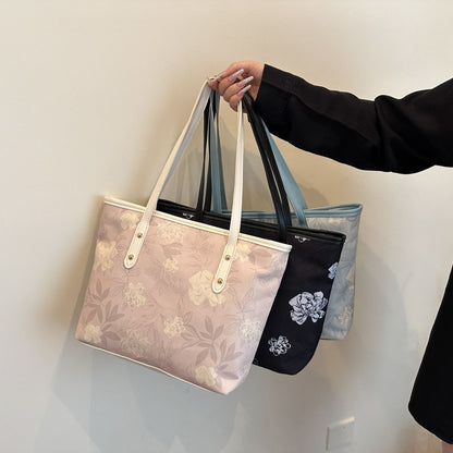 Floral Patterned Tote Bag Acalora