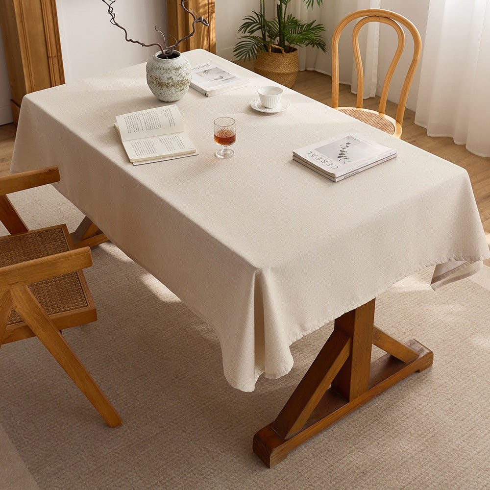 Elegant Soft Fabric Dining Tablecloth