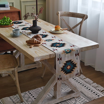 Artistic Geometric Table Runner