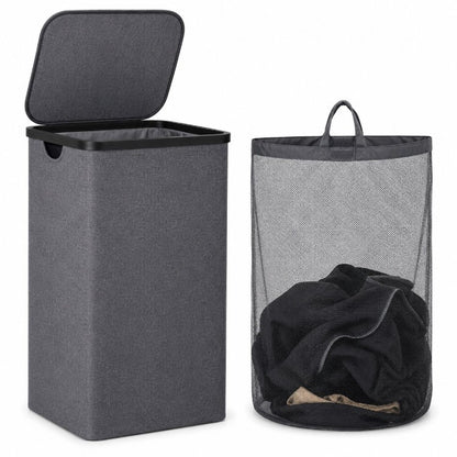 Multifunctional storage box with removable lid and carrying handles Acalora