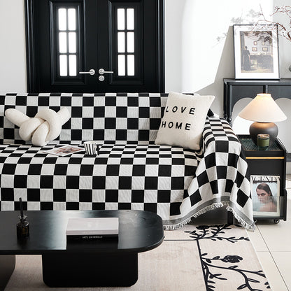 Checkerboard Throw Blanket