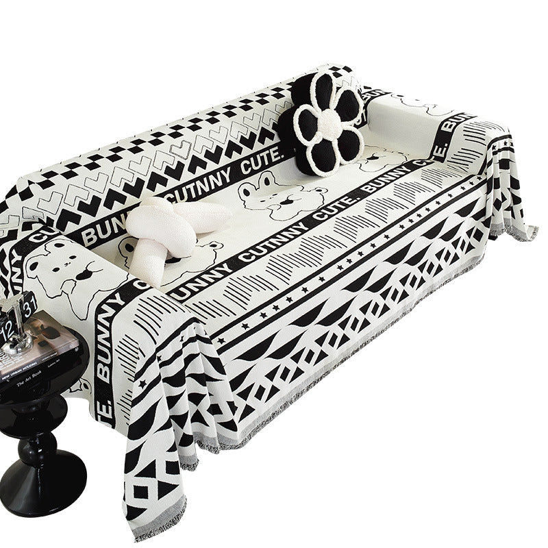 Decorative Floral Sofa Cover