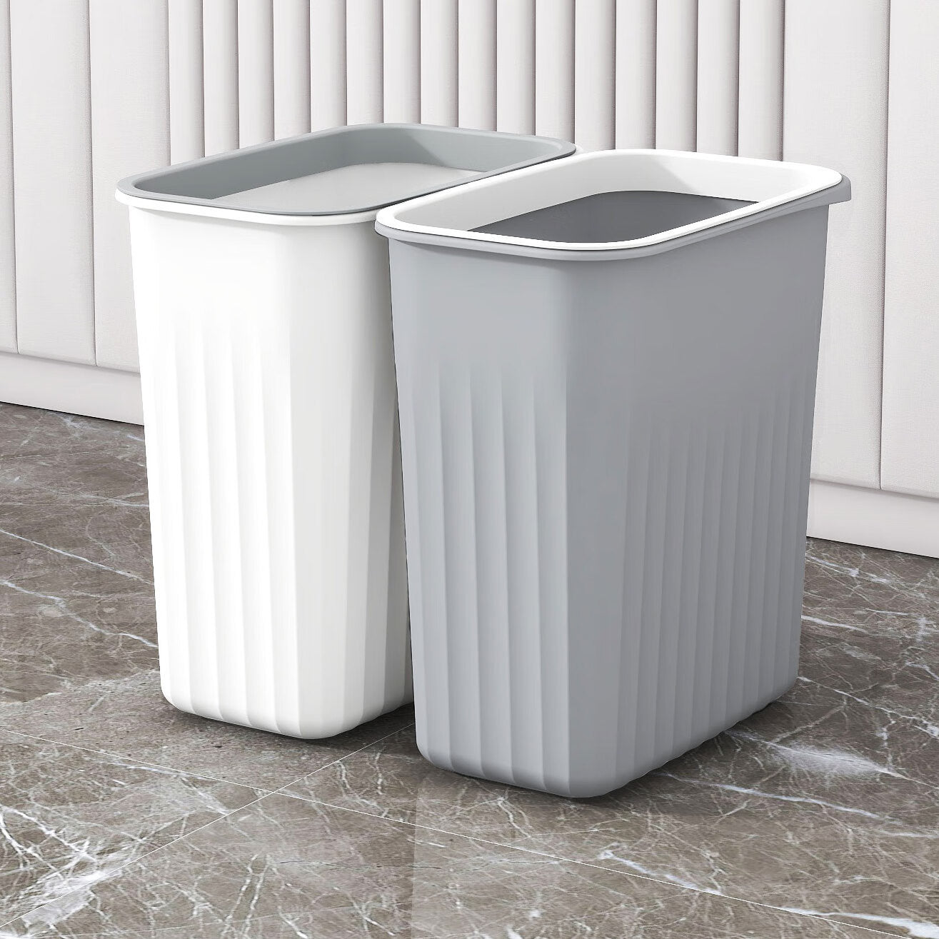 Stylish Rectangular Waste Bin