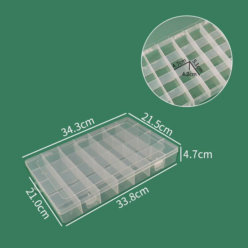 Multi-Division Craft Organizer Tray Acalora