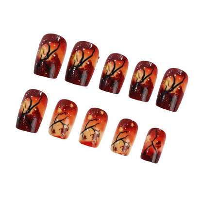 Artful Autumn Art Nails Acalora