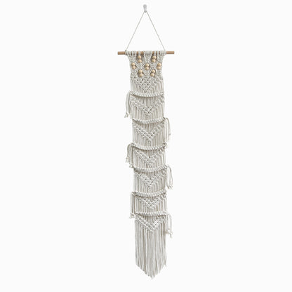 Macramé Wall Hanging with Intricate Pattern