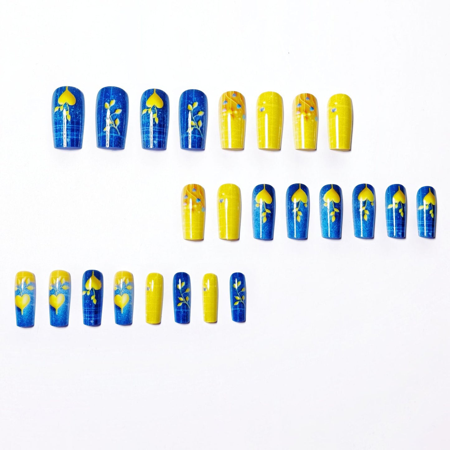 Heart-Inspired Decorative Nail Art Acalora
