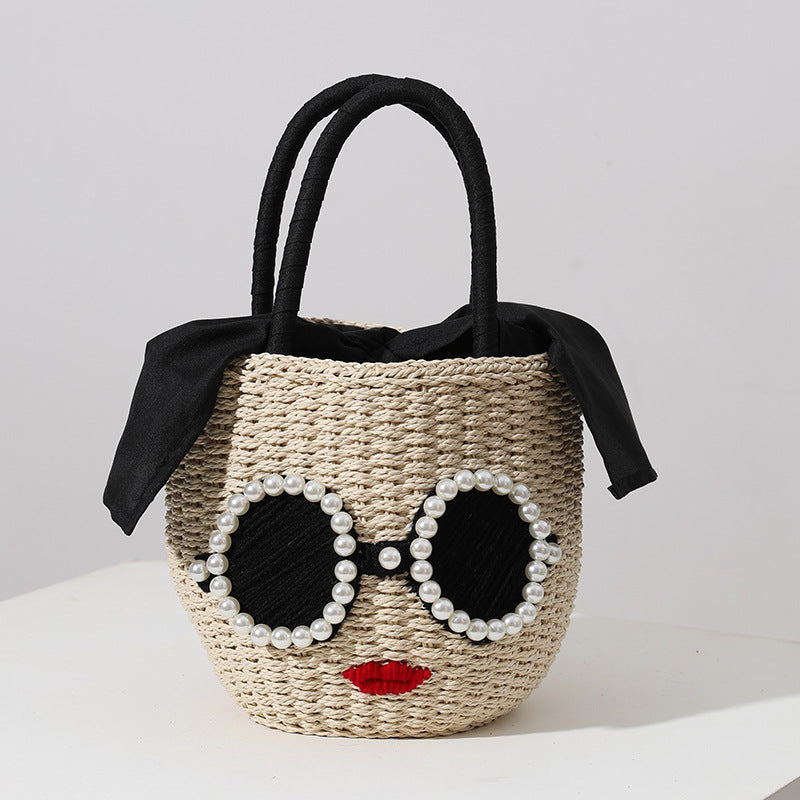 Handcrafted basket bag with stylish designs Bowlift
